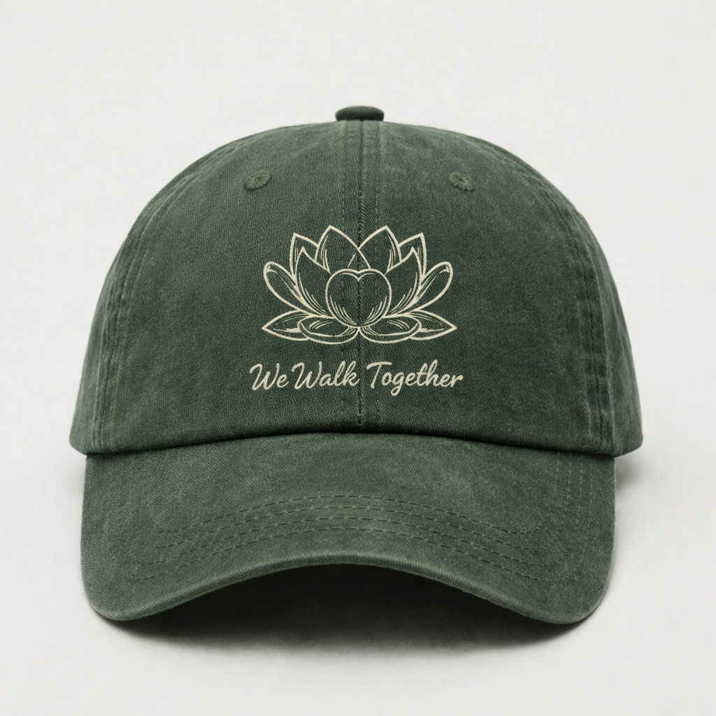 We Walk Together Dad Hat